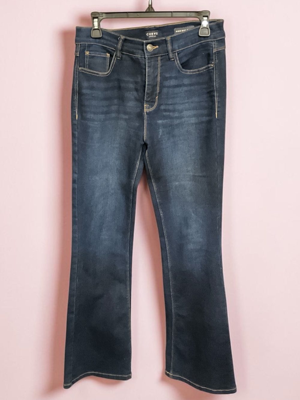 Curve High-rise, Flare Jeans, size 27